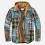 Reveur | Karierte Jacke mit Kapuze