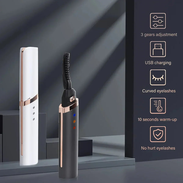 LuxeLash Pro™ | Schnellheizbare USB-wiederaufladbare Wimpernzange