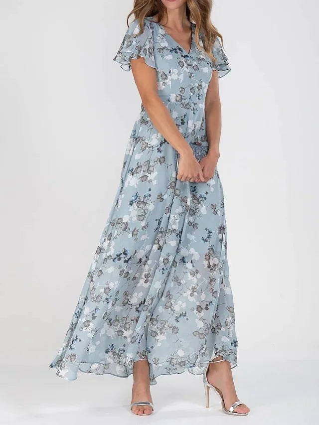 Alma™ Damen Kleid | Farbenfroh & elegant | Luftiges Sommerkleid mit schmeichelnder Passform