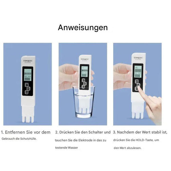 AquaSure™ Wasserfilter | Sauberes Trinkwasser | Einfach & Schnell Installiert | Kunststoff