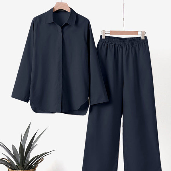 Aimee™ | Hemden-Set aus Baumwolle und Leinen
