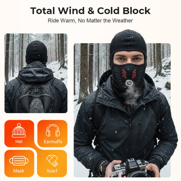 FrostSchutz™ Winddichte Thermo-Sturmhaube mit Atemventil