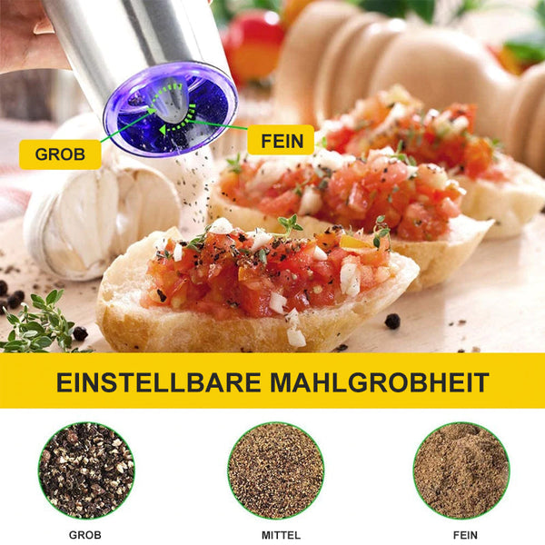 GraviGrind™ - Elektrische Salz- und Pfeffermühle