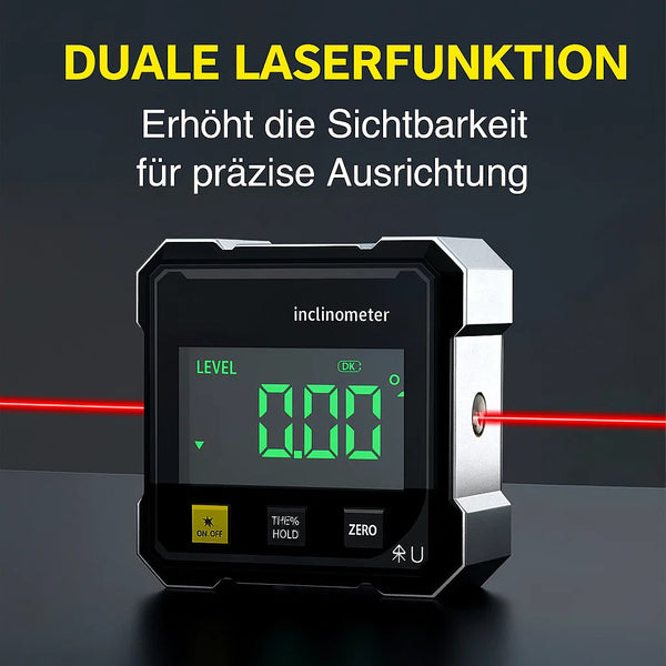 LaserAxis™ – Perfekte Winkel schnell mit magnetischer, freihändiger Präzision fixieren