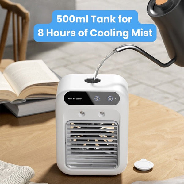 Coolify™ - Mini Tragbarer Luftkühler Luftbefeuchter