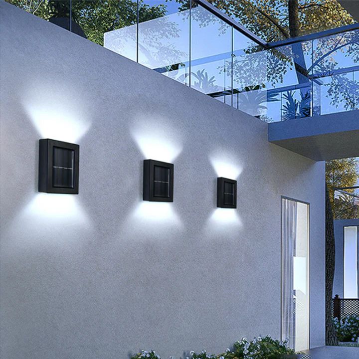 1+1 GRATIS | DuoBeam - Solar-Doppel-Schatten-Wandleuchte