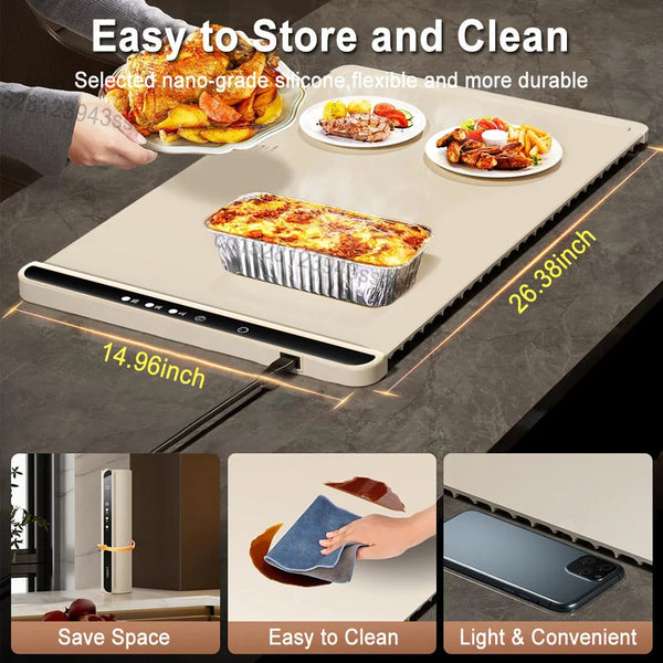 TempMaster Adjustable Warming Tray