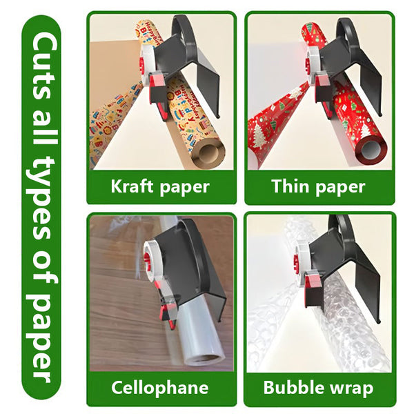PackSchnitt™ Geschenkpapier-Rollenschneider mit Tragegriff