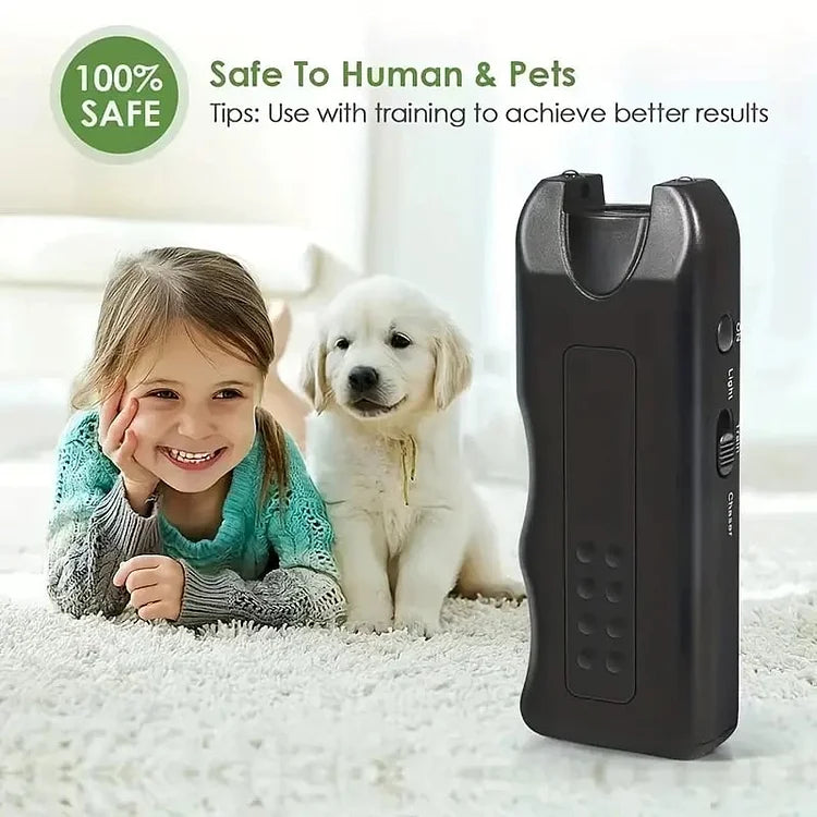 BarkGuard Tragbare Ultraschall-Hundeabwehr | Sicher & Tierfreundlich | Effektiv gegen Bellen & Angriffe