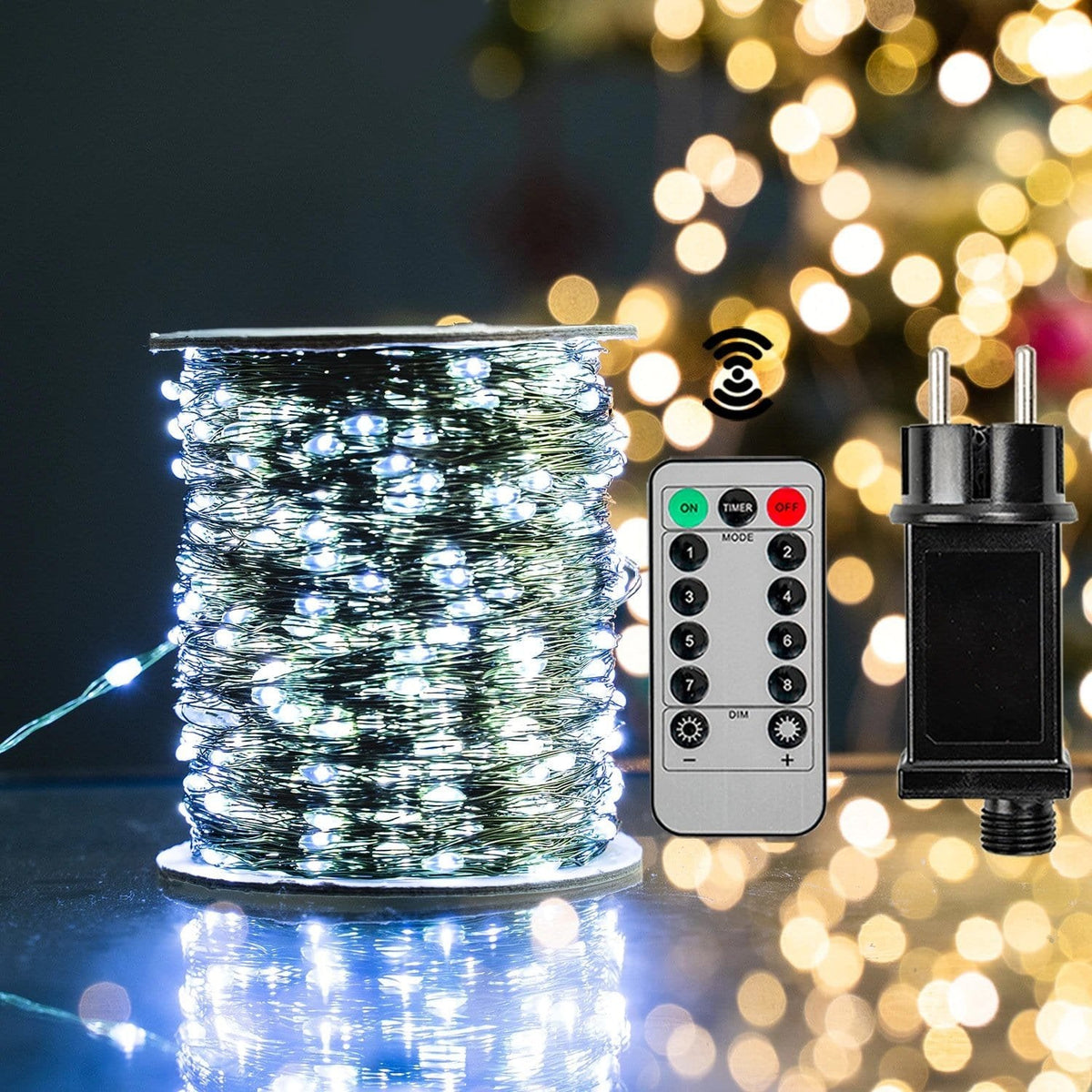 LuminaLuxe™ Kupferdrahtlichter – Schaffe Gemütliche Magie mit Mühelosem Glanz & Endlosem Charme
