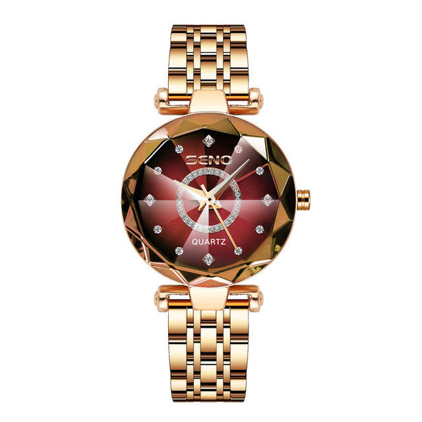 ModernWatch | Damen Edelstahl Uhr | Wasserdicht & Stilvoll | 50 % Rabatt