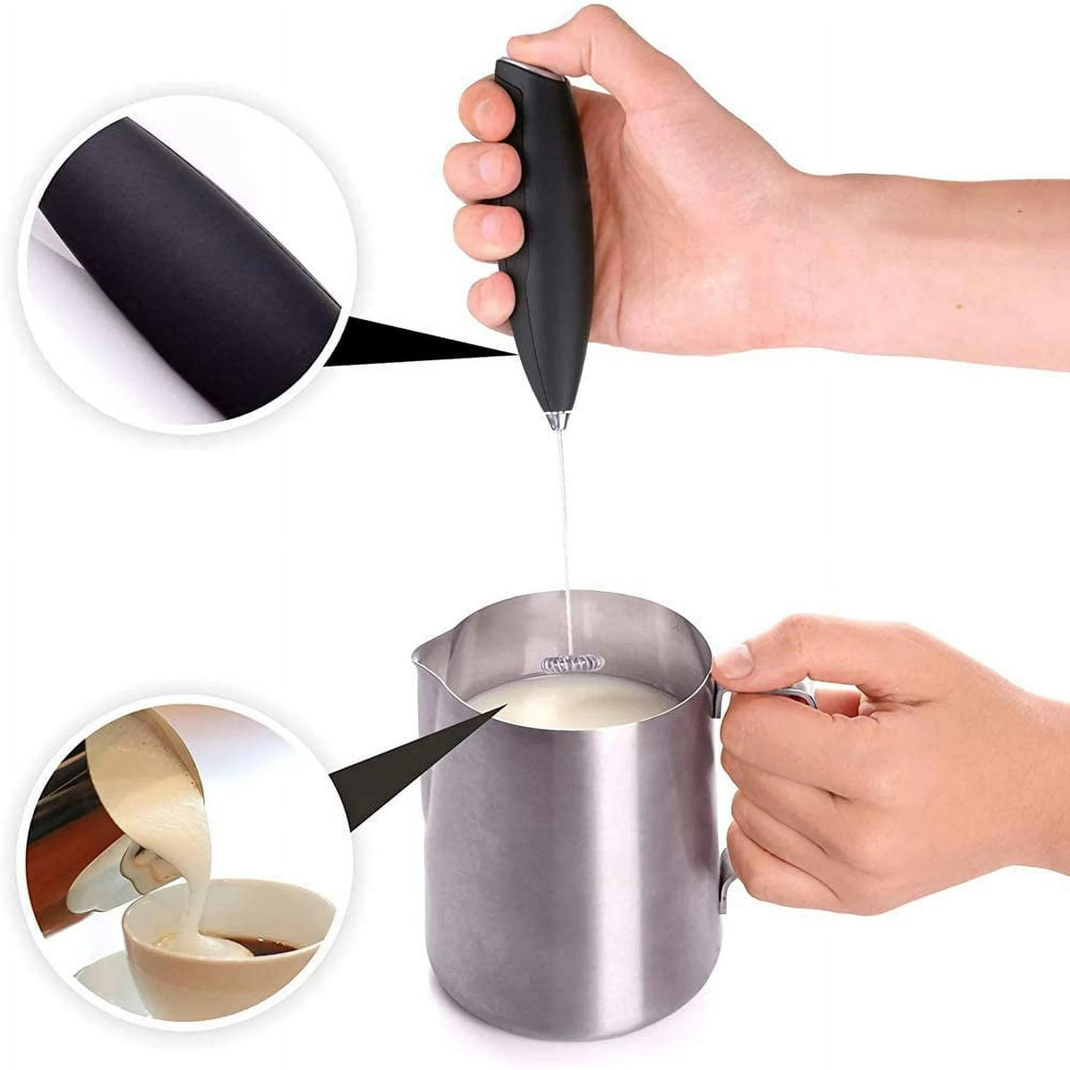 VelviWhip™ — Sofort Café-Qualitätsschaum für unwiderstehlich cremige Kaffeegenüsse aufschäumen