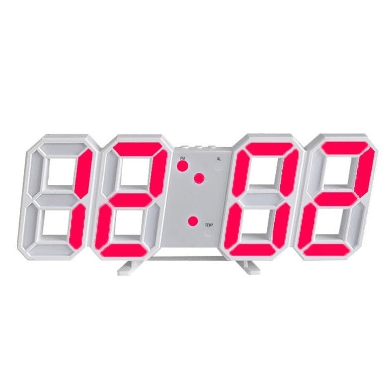 LumaPulse™ 3D LED Wanduhr – Verwandeln Sie Ihren Raum mit einem atemberaubenden, stimmungshebenden Leuchten