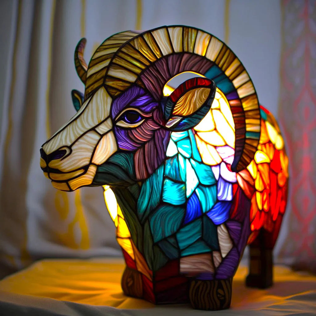 VitraGlow | Glaslampe mit Tiermotiv | Handgefertigt & LED | 50 % Rabatt