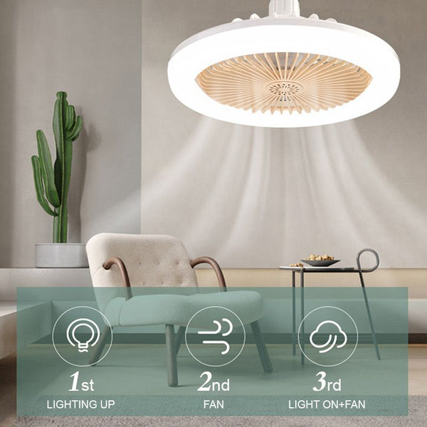BreezeLite™ - 2 in 1 Aromatherapie LED Ventilatorlampe