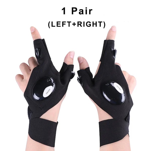 Taschenlampe Wasserdichte Handschuhe Perfekte Beleuchtung
