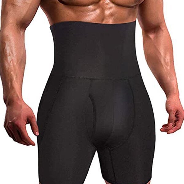 Herren Shapewear Shorts mit hoher Taille | Bauchkontrolle & formender Komfort | Unsichtbar unter Kleidung
