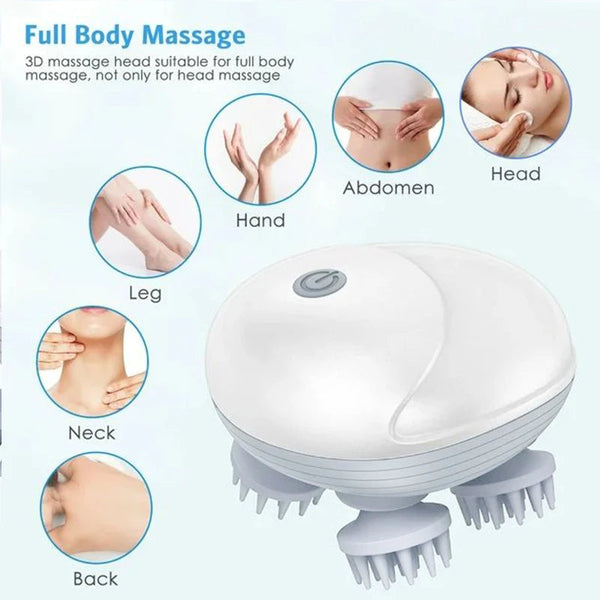 Kopfhaut-Massagegerät – Perfekt zur Entspannung und gründlichen Reinigung