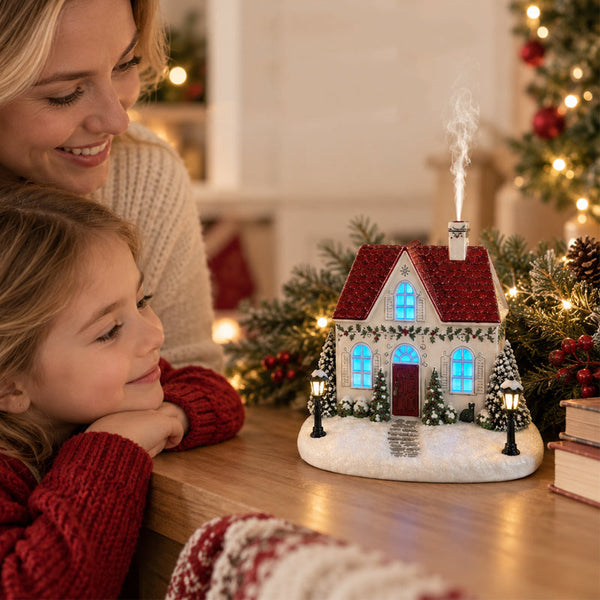 WeihnachtsZauber™ Weihnachtshaus mit Aroma-Diffusor