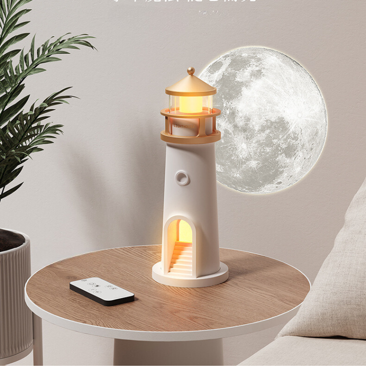 LunaBeam™ - Mondschein-Leuchtturm Projektionslampe Bluetooth-Lautsprecher