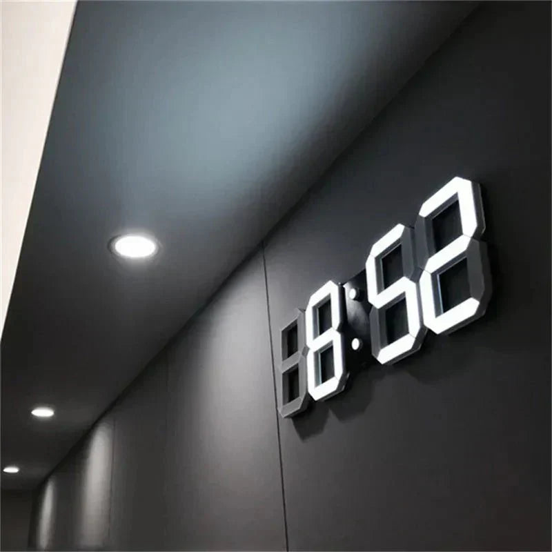 LumaPulse™ 3D LED Wanduhr – Verwandeln Sie Ihren Raum mit einem atemberaubenden, stimmungshebenden Leuchten
