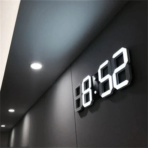 LumaPulse™ 3D LED Wanduhr – Verwandeln Sie Ihren Raum mit einem atemberaubenden, stimmungshebenden Leuchten