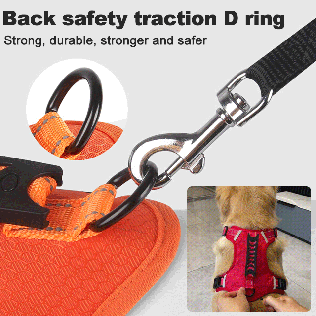 PawHarness™ – Reflektierende Hundeweste ohne Zug