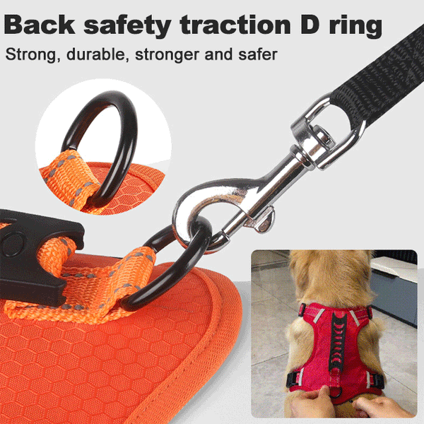 PawHarness™ – Reflektierende Hundeweste ohne Zug