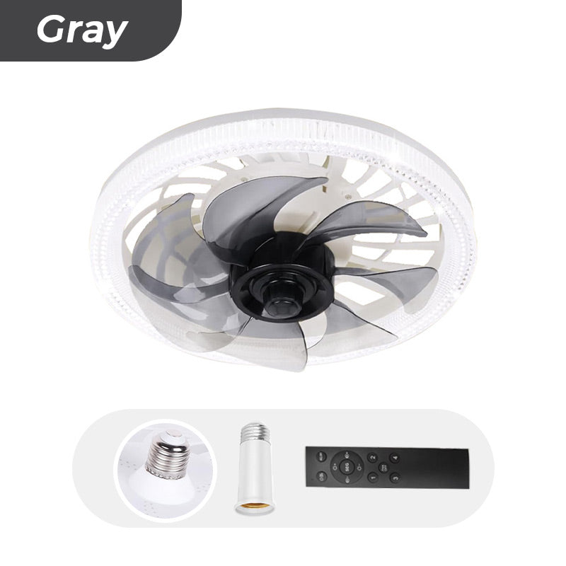 BreezeLite™ - 2-in-1 Leise Einstellbare Ventilatorlampe mit Fernbedienung