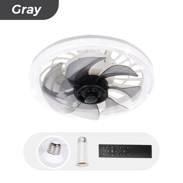 BreezeLite™ - 2-in-1 Leise Einstellbare Ventilatorlampe mit Fernbedienung
