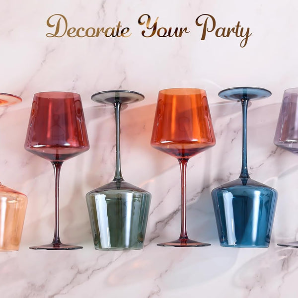 Prismate™ - Elegantes Kristall-Weinglas-Set (6 Stück)