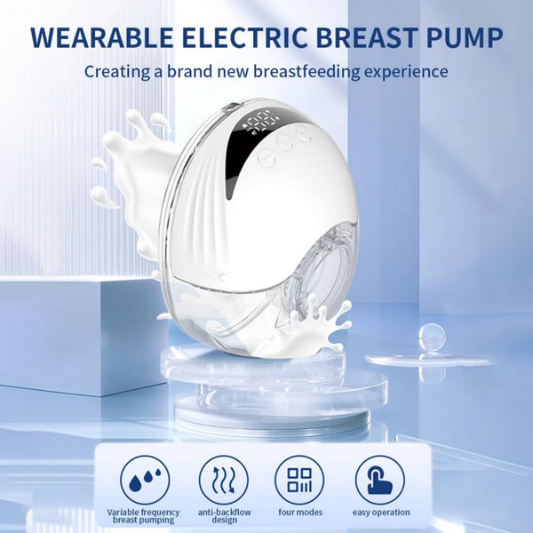 MilkEase™ - Tragbare elektrische Milchpumpe für müheloses Stillen