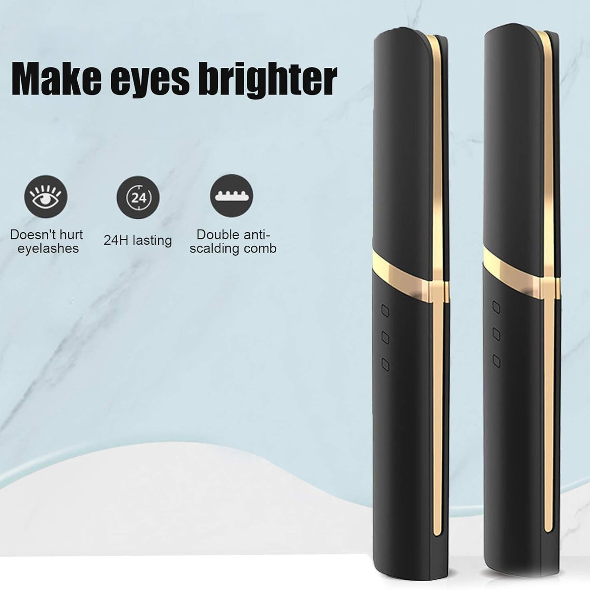 LumiWave™ – Beheizte Wimpernzange | Perfekte Wimpern in Sekunden | Sanft & Langanhaltend | 50% RABATT