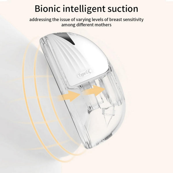 MilkEase™ - Tragbare elektrische Milchpumpe für müheloses Stillen