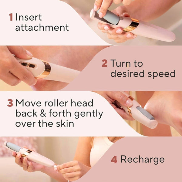 GlideDerm™ — Enthülle seidenglattere Füße und Selbstvertrauen bei jedem Schritt