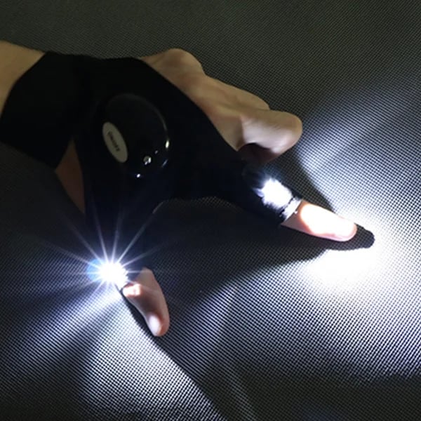 Taschenlampe Wasserdichte Handschuhe Perfekte Beleuchtung
