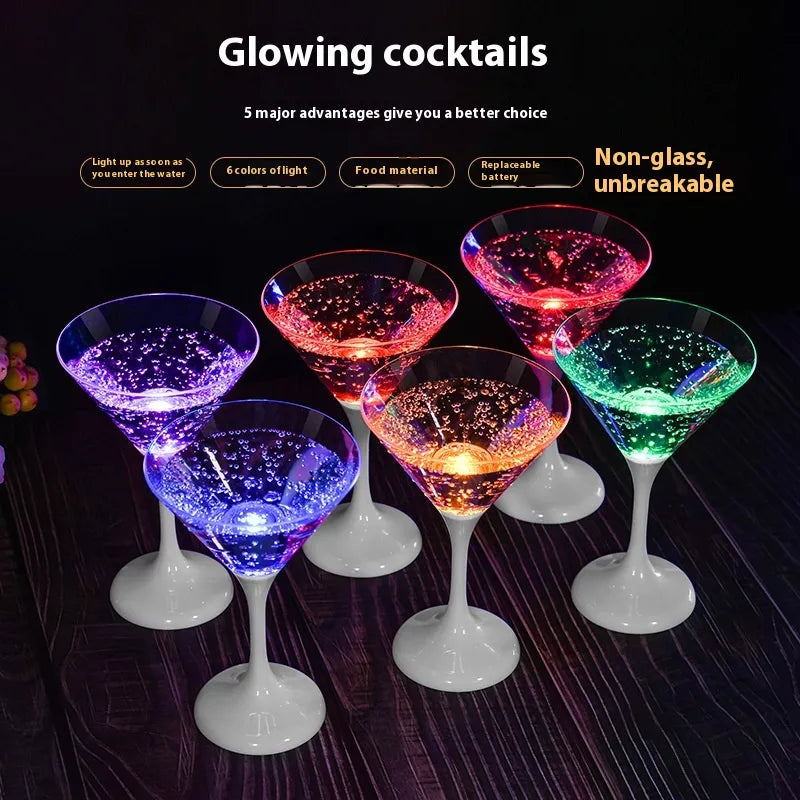 Glowware™ - LED-Licht-Weingläser