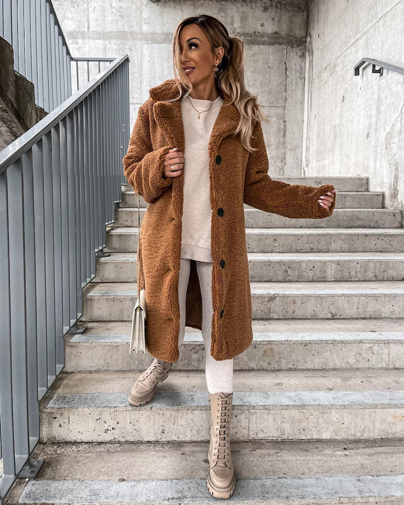 Tygo™ | Kunstpelz Übergroße Teddy Jacke | 50% RABATT!