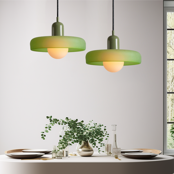 NordicGlass | Skandinavische Pendelleuchte | Hochwertiges Glasdesign | Warmes, diffuses Licht