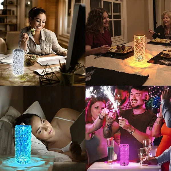 Kristall-Lampe - Diese Lampe erzeugt eine nie dagewesene Atmosphäre!