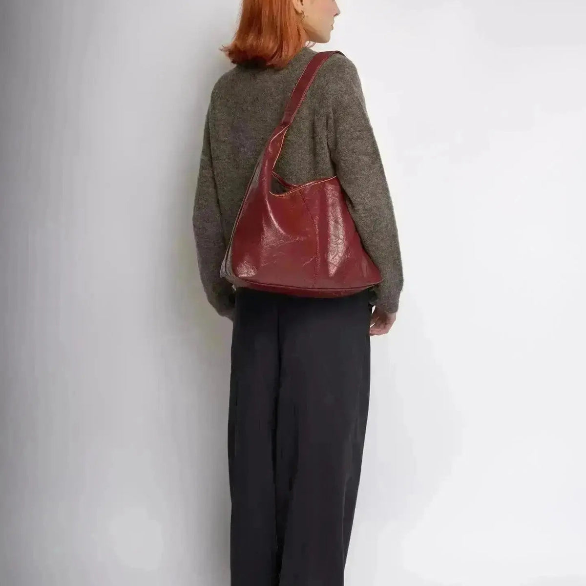 LederCharme™ Elegante Damen-Schultertasche in Vintage-Optik