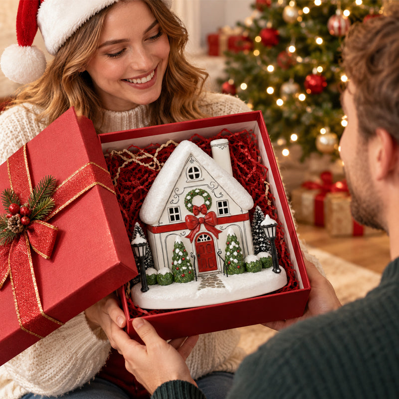 WeihnachtsZauber™ Weihnachtshaus mit Aroma-Diffusor