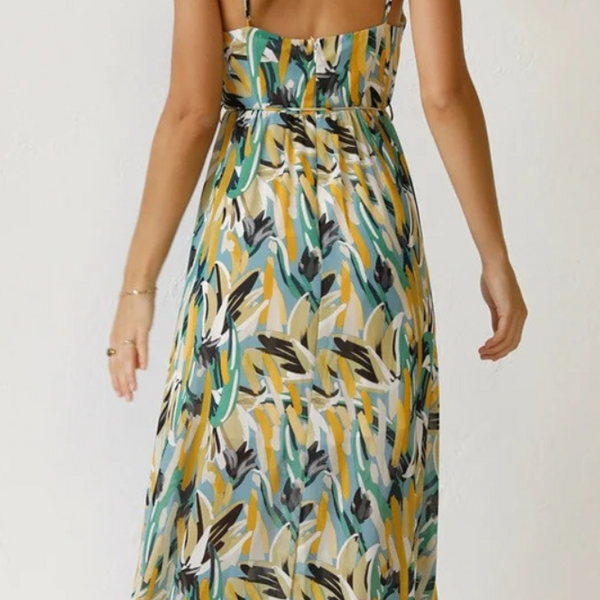 Aadhya™ | FARBENFROHES SOMMERKLEID