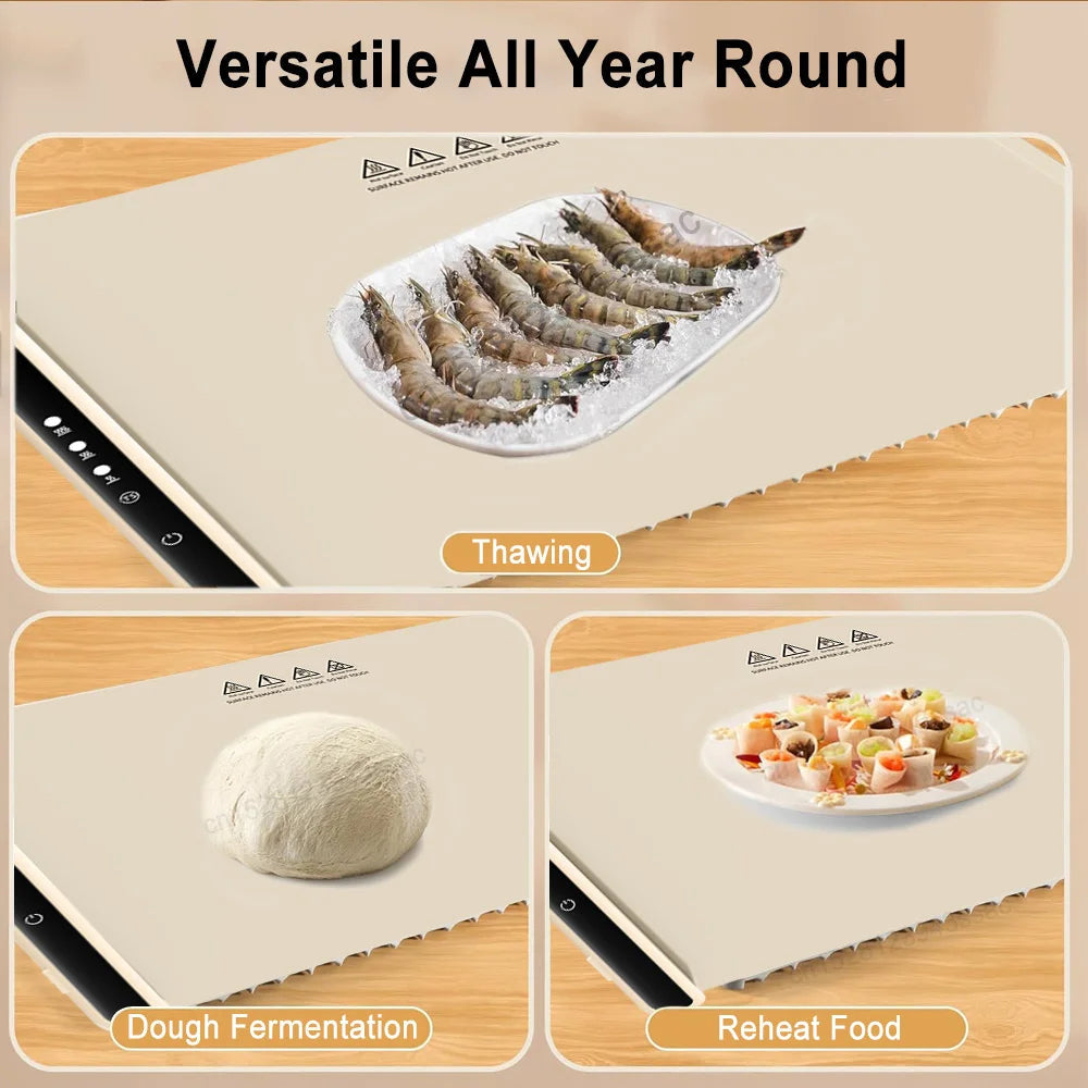 TempMaster Adjustable Warming Tray