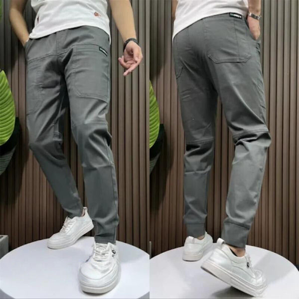 Herren Cargo-Hose mit Stretch-Komfort | Flexible Passform & Funktionstaschen | Für Alltag, Freizeit & Business Casual