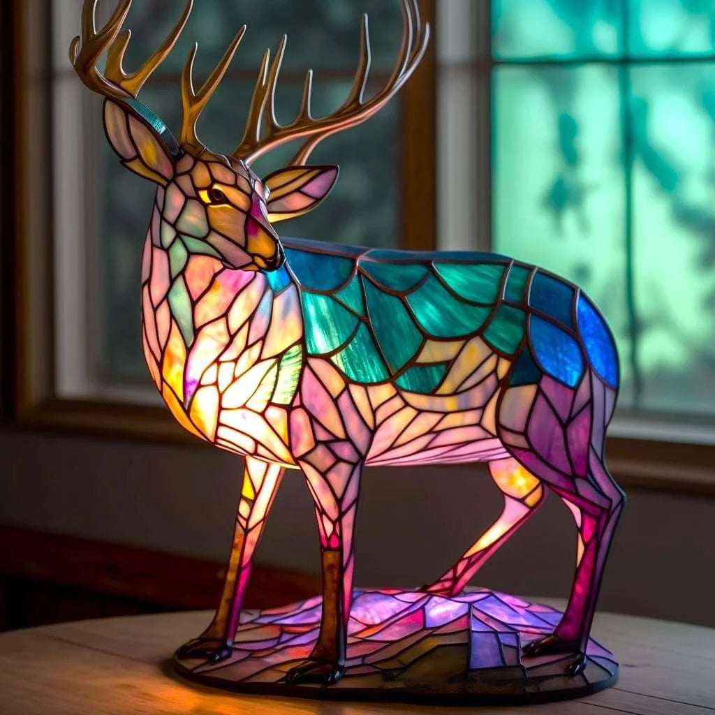VitraGlow | Glaslampe mit Tiermotiv | Handgefertigt & LED | 50 % Rabatt