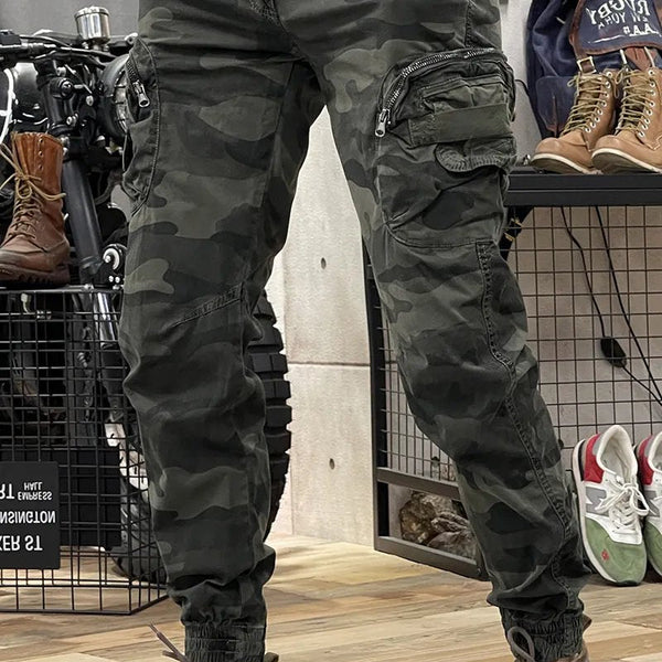 Strider™ Cargo | Distressed Slim Fit Cargo Jeans | 50% RABATT