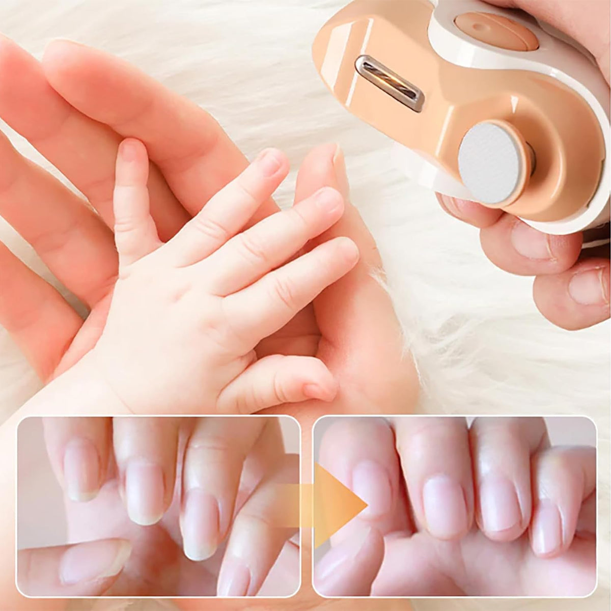 Clipster™ - Elektrischer 2-in-1-Nagelschneider