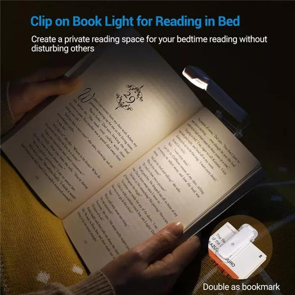 LightBok™ – LED Leselampe mit 1+1 GRATIS Angebot