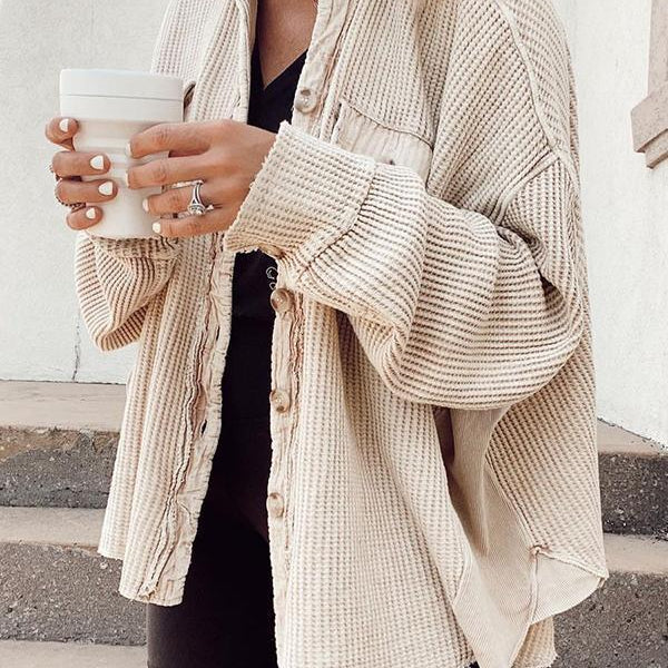 Margot™ Hemdjacke mit Knopfleiste